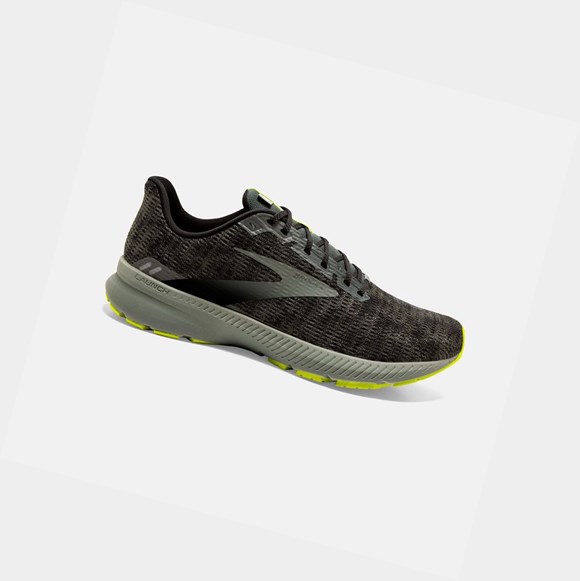 Men's Brooks Launch 8 Road Running Shoes Urban / Black / Nightlife | 1924NJSBO