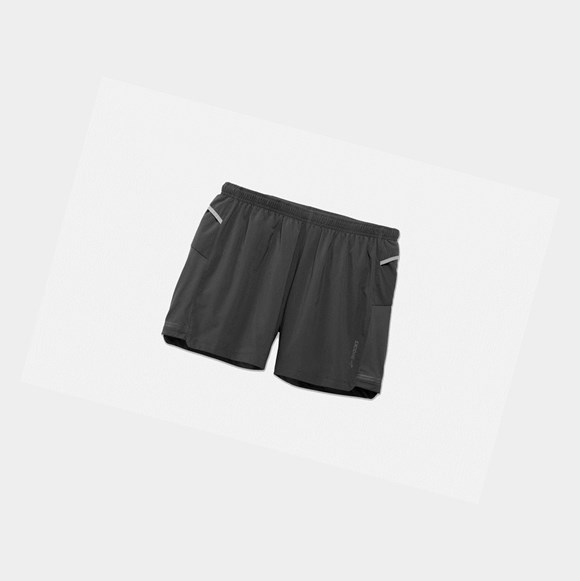 Men's Brooks Sherpa 5" Bottoms Asphalt | 2659CLPIV