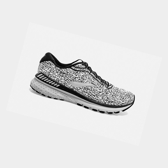 Women's Brooks Adrenaline GTS 20 Walking Shoes White / Black / Oyster | 8302IYCRK