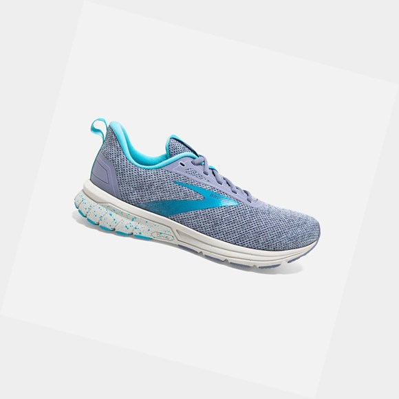 Women's Brooks Anthem 3 Road Running Shoes Kentucky / Grey / Blue | 5628WVHSC