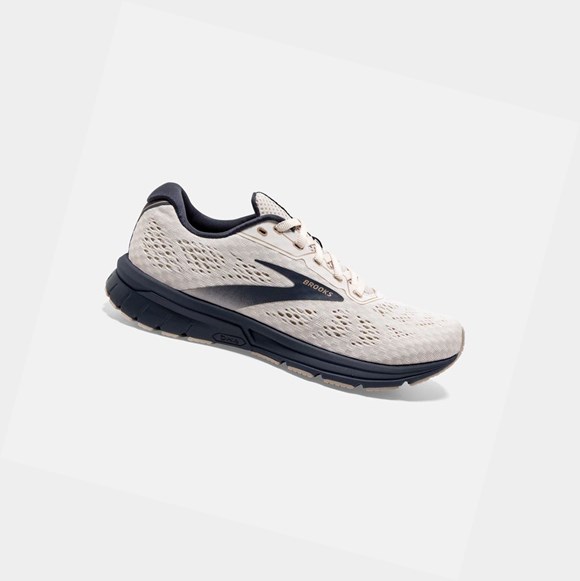 Women's Brooks Anthem 4 Road Running Shoes Whitecap / Almond / Ombre | 8031XRJPL