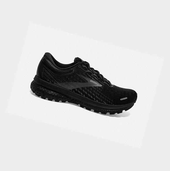 Women's Brooks Ghost 13 Road Running Shoes Black / Black | 3958PHDGK