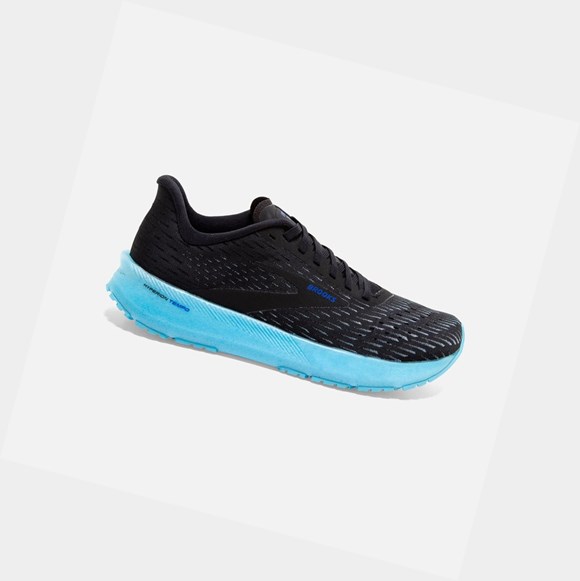 Women's Brooks Hyperion Tempo Road Running Shoes Black / Iced Aqua / Blue | 2543GBWKU