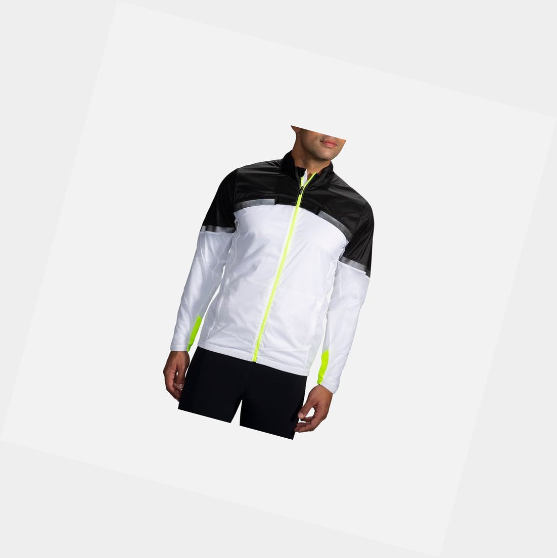 Men's Brooks Carbonite Outerwear Luminosity | 9176ADMZC