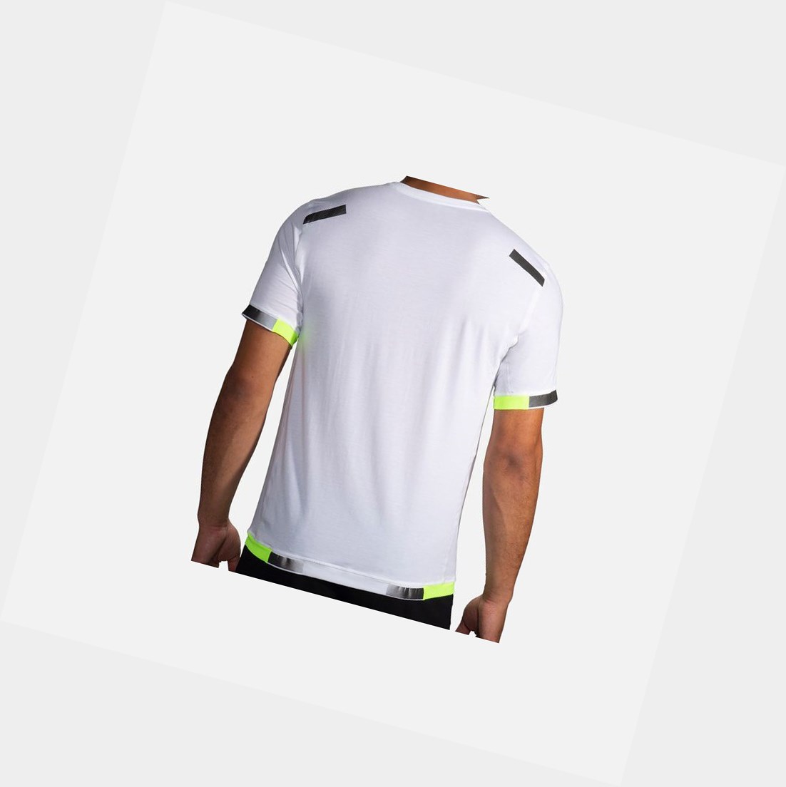 Men's Brooks Carbonite Sleeve Tops Luminosity | 4872ZPOHD