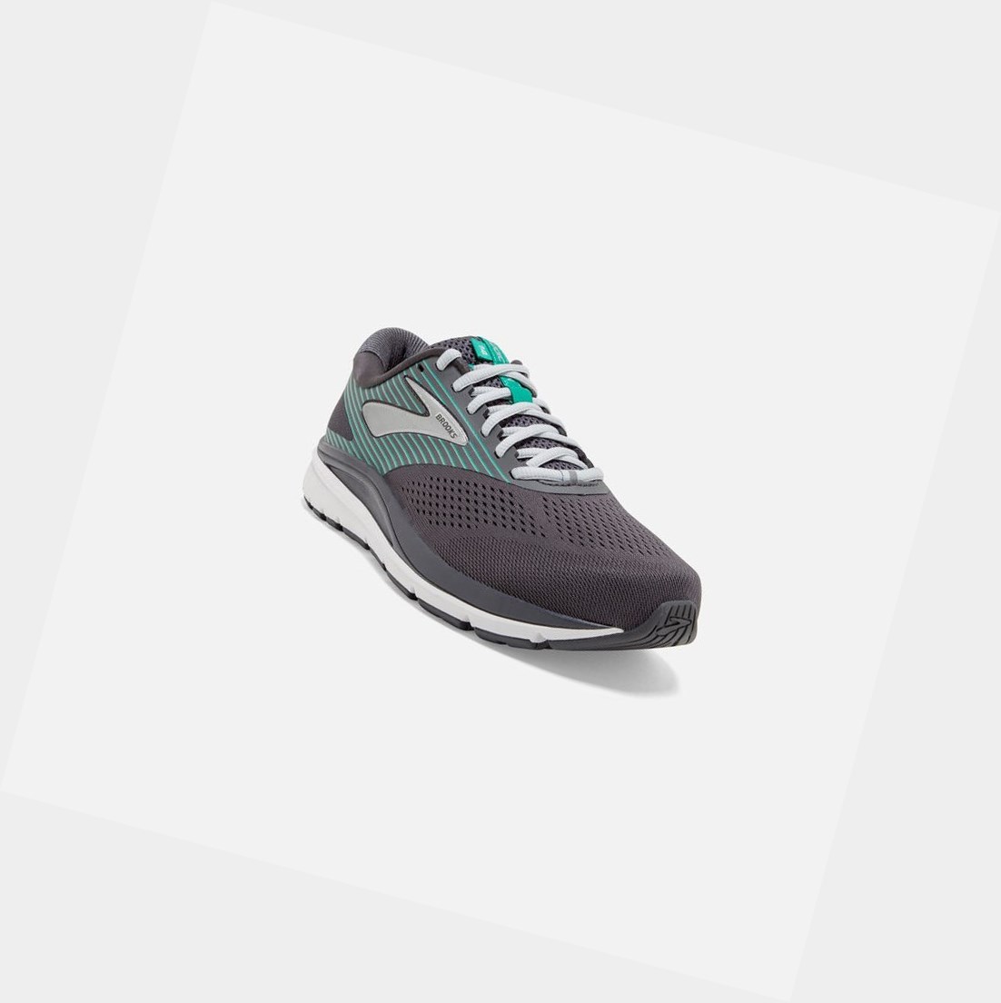 Women's Brooks Addiction 14 Walking Shoes Blackened Pearl / Arcadia | 0239XHZAS