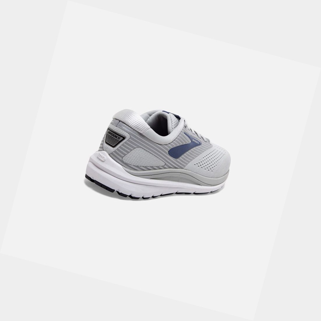 Women's Brooks Addiction 14 Walking Shoes Oyster / Alloy / Marlin | 5783QVJMU